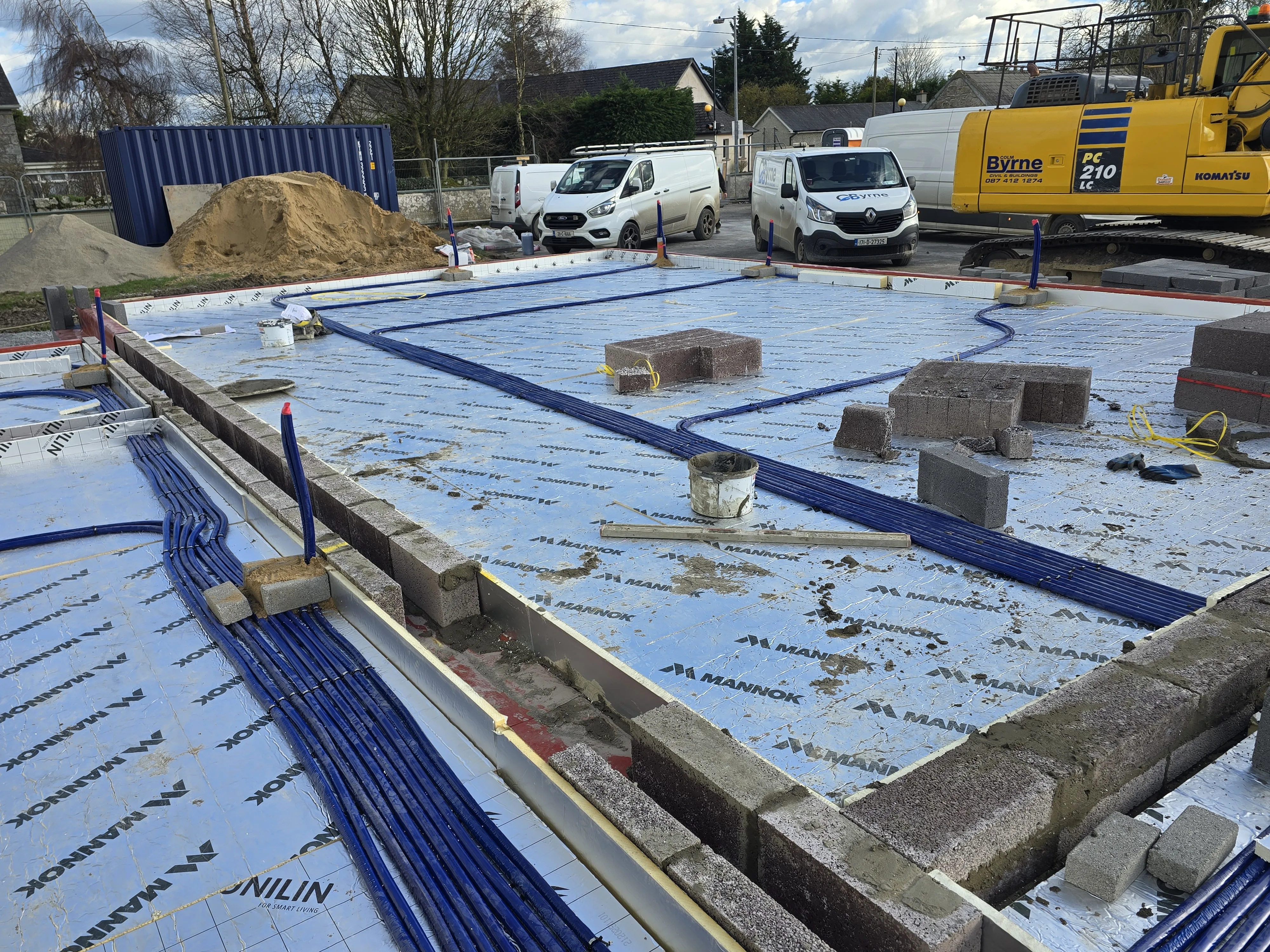 Controls and pipework upgrade