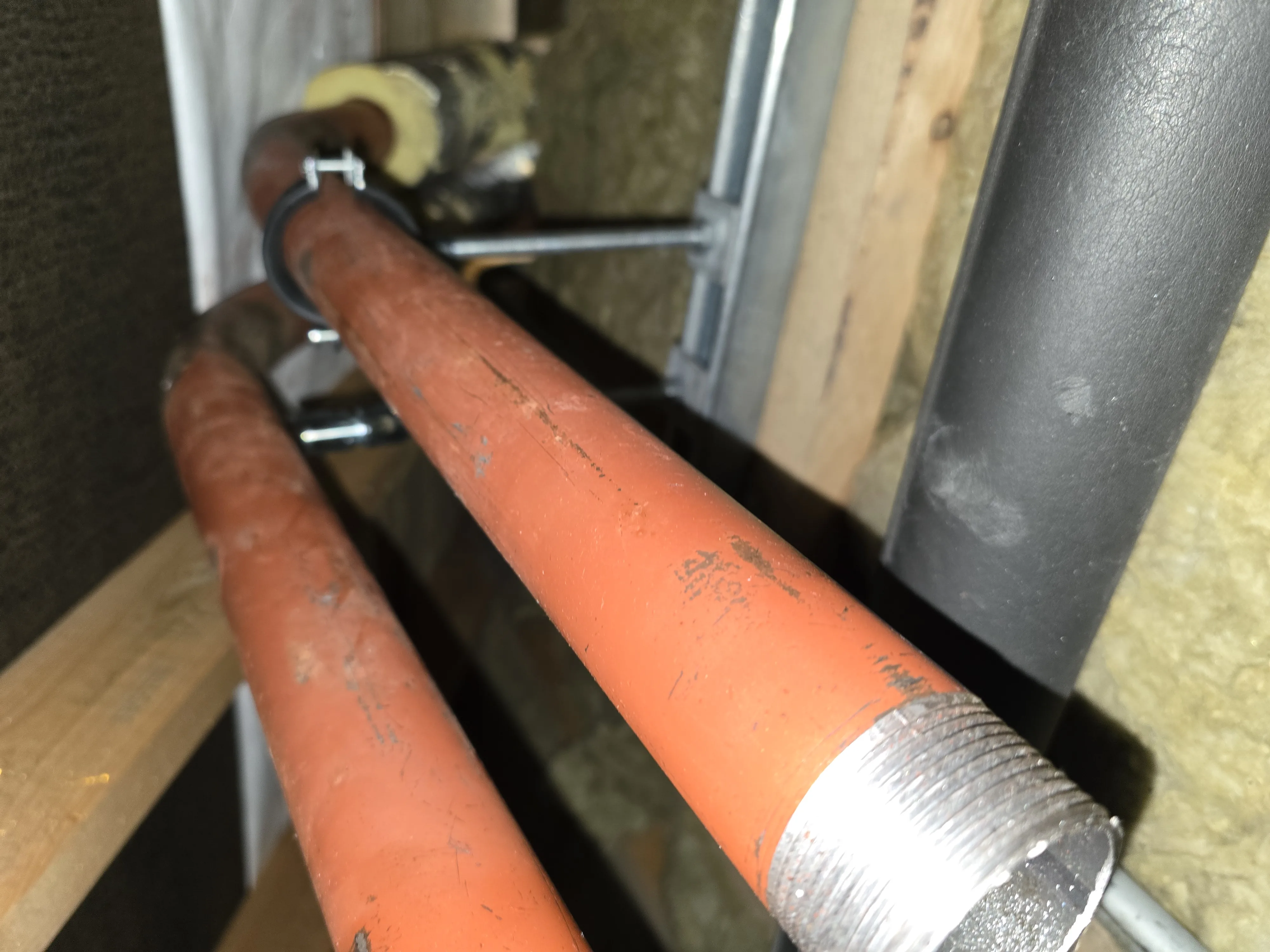 Professional heating equipment and setup