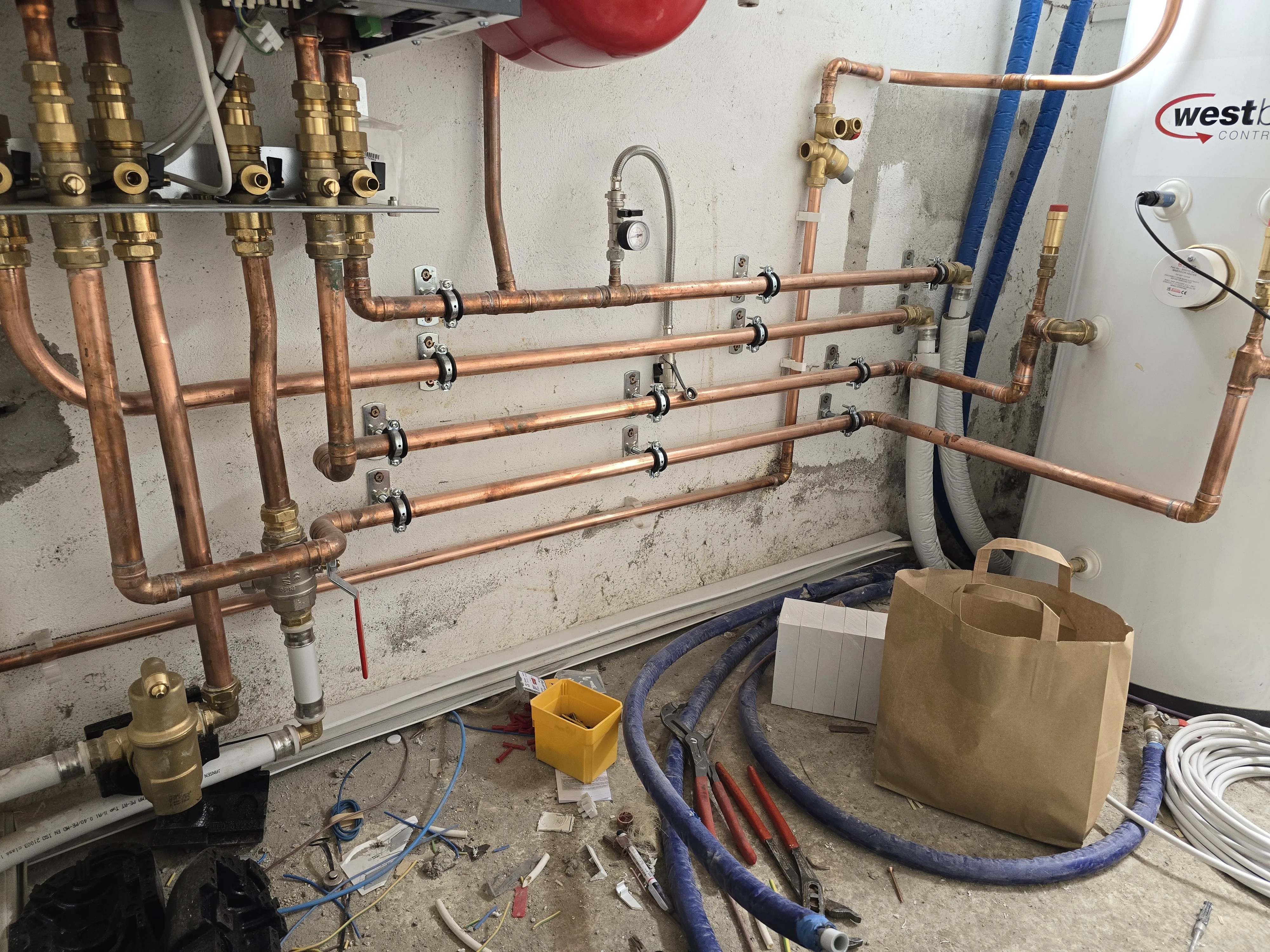 Heating upgrade and insulation details