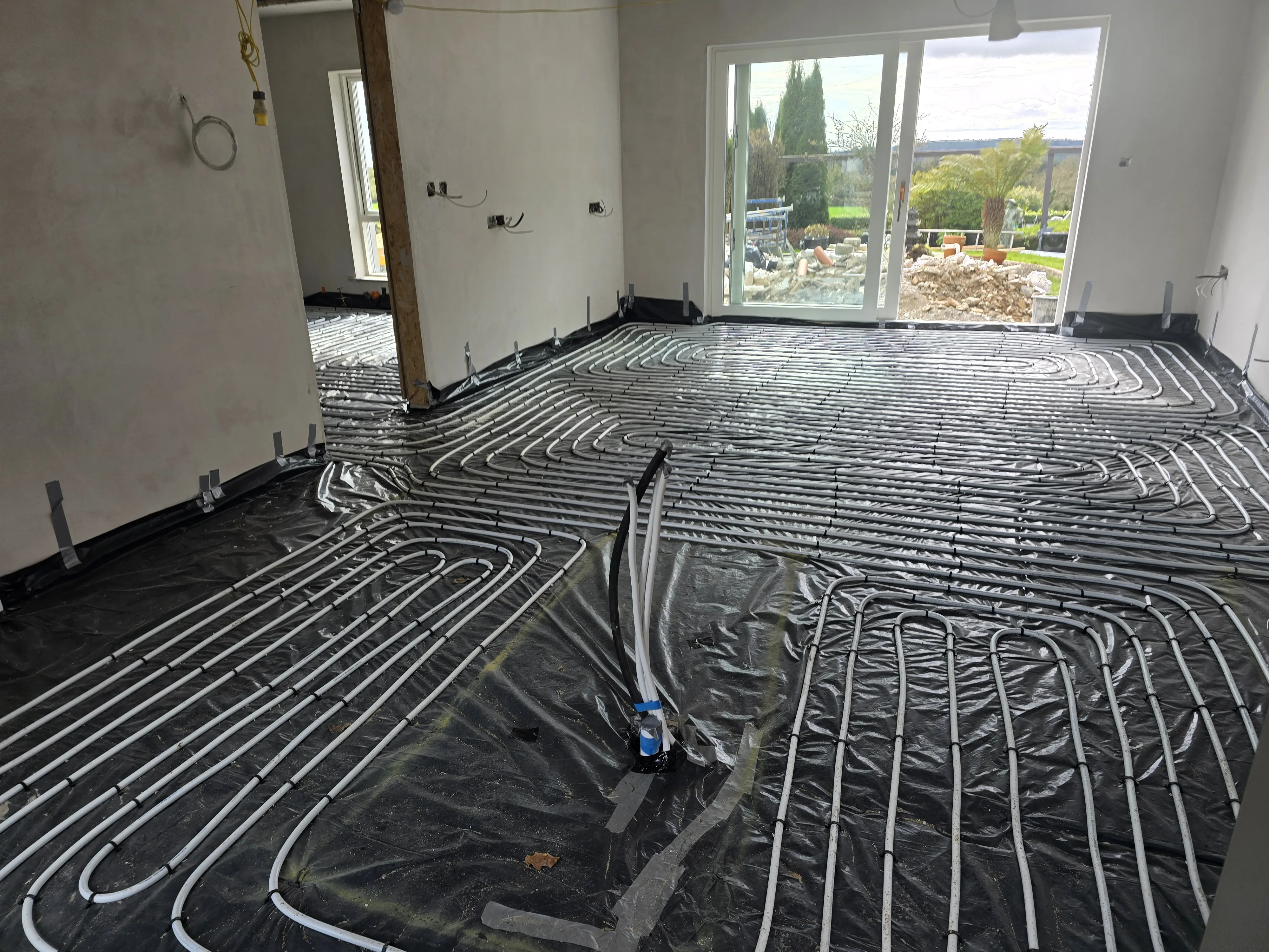 Finished premium heating system design