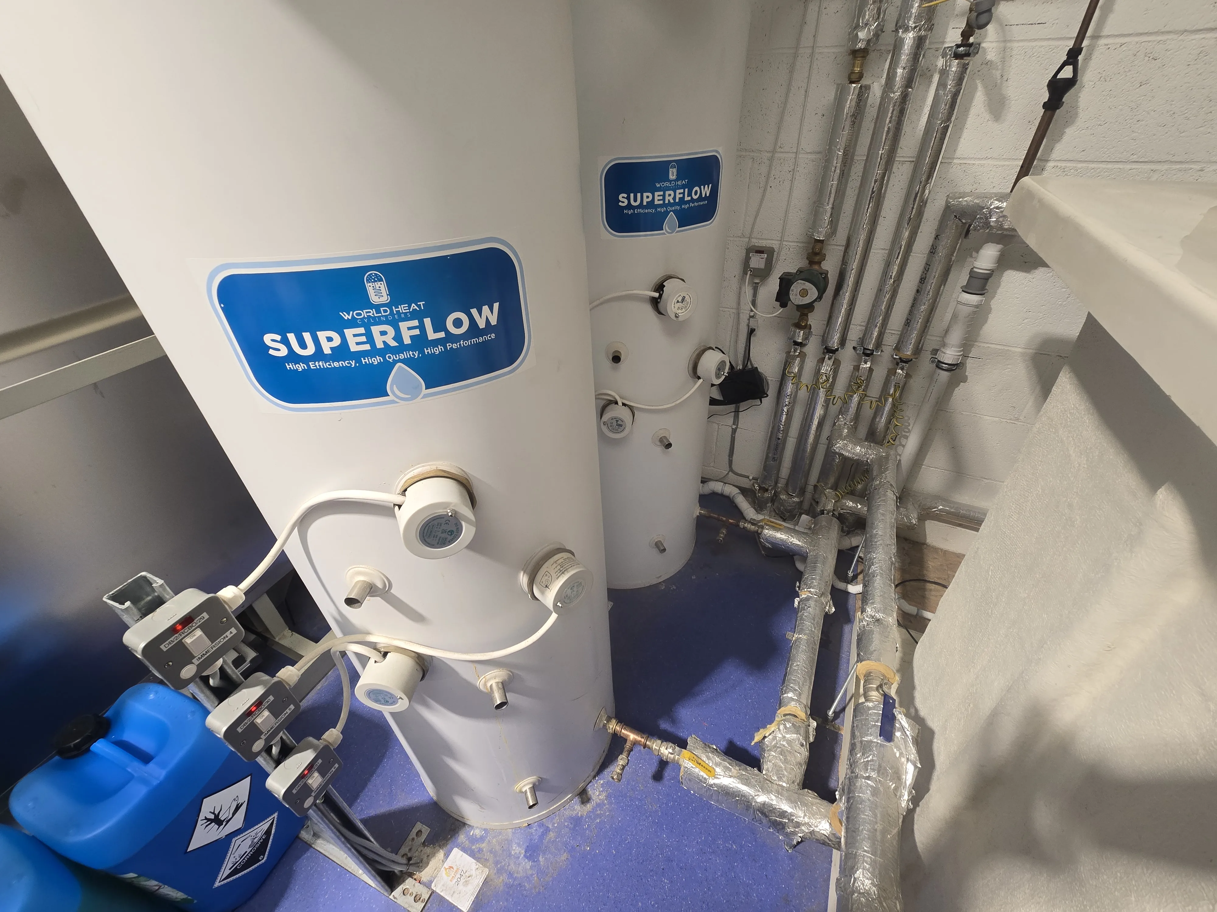DPH Plumbing grant-support installation works
