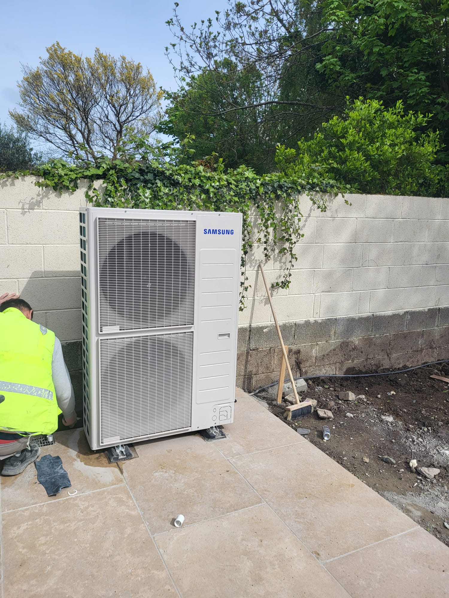 Heat pump installation