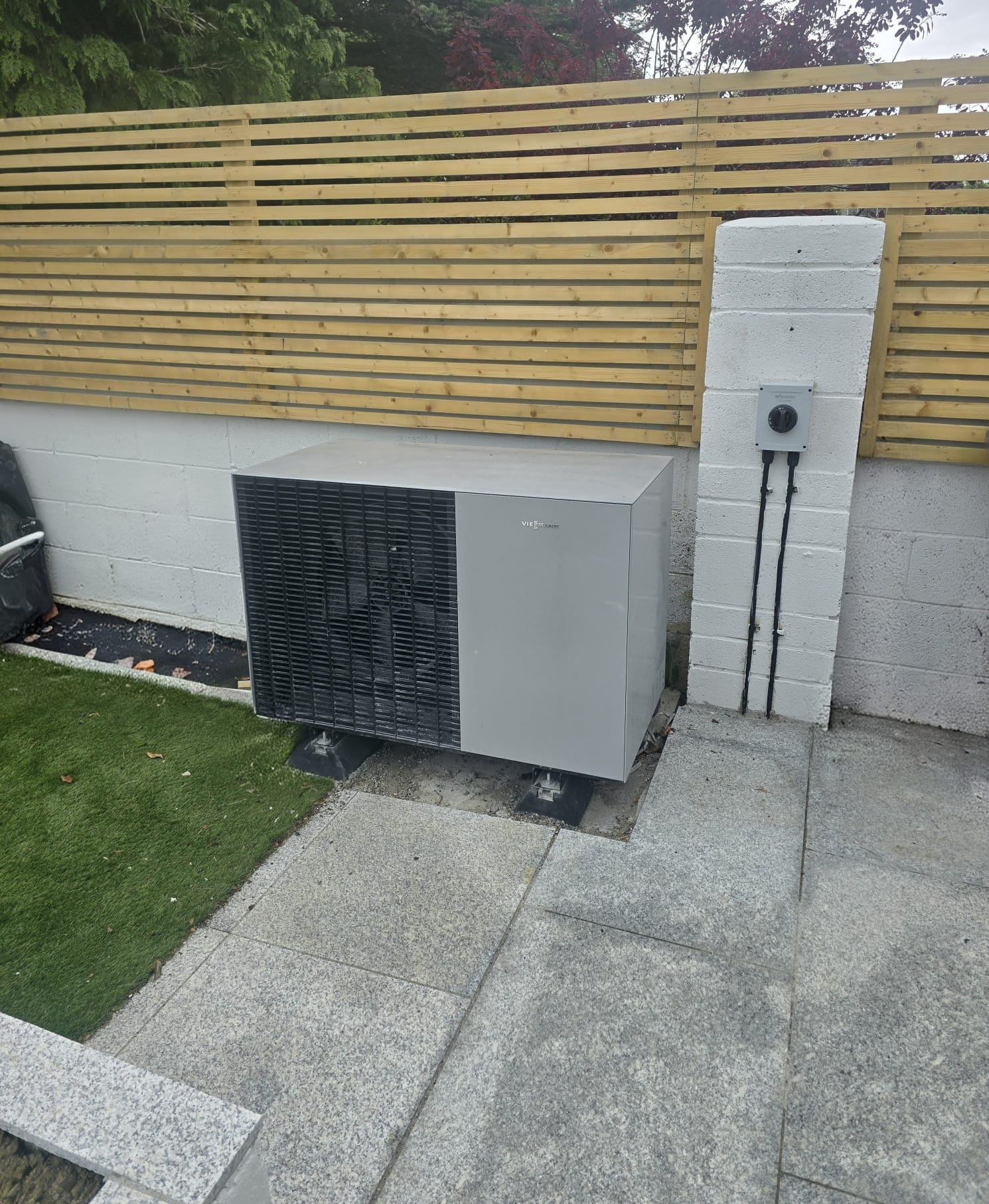 Completed premium heat pump project