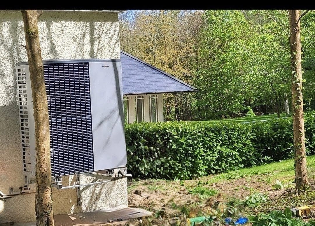 Heat pump placement and setup